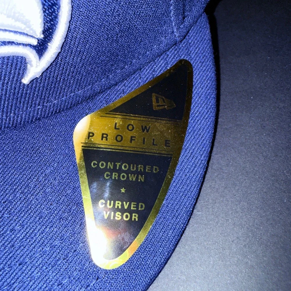 New Era Seattle Seahawks Hat Mens Size 8 Navy Blue New Low Profile 59FIFTY NFL